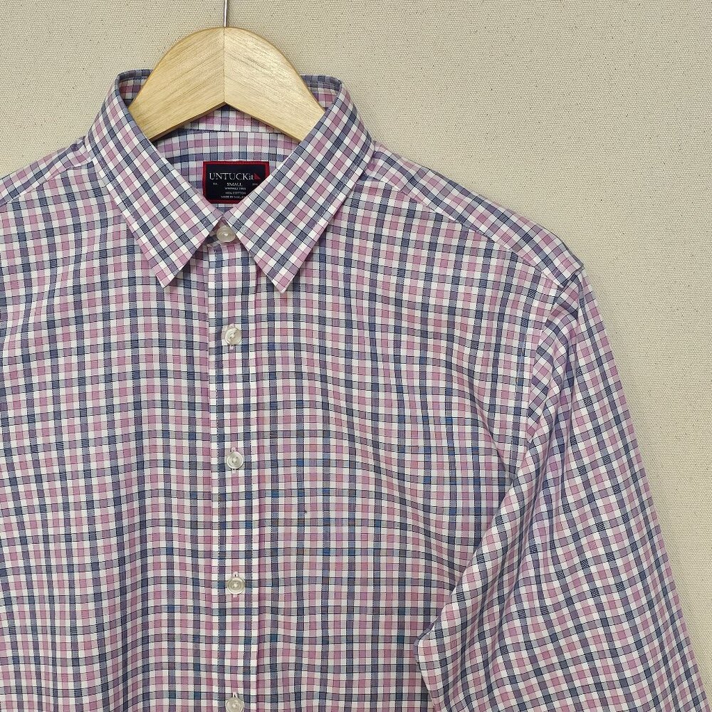 NWOT UNTUCKit Wrinkle Free Button Down S